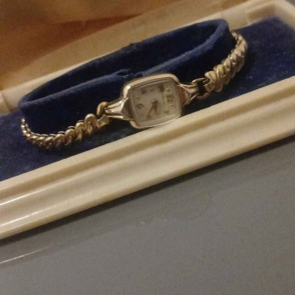 Elegant Silver and Blue Watch